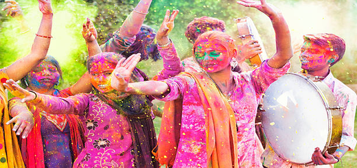holi kutlaması